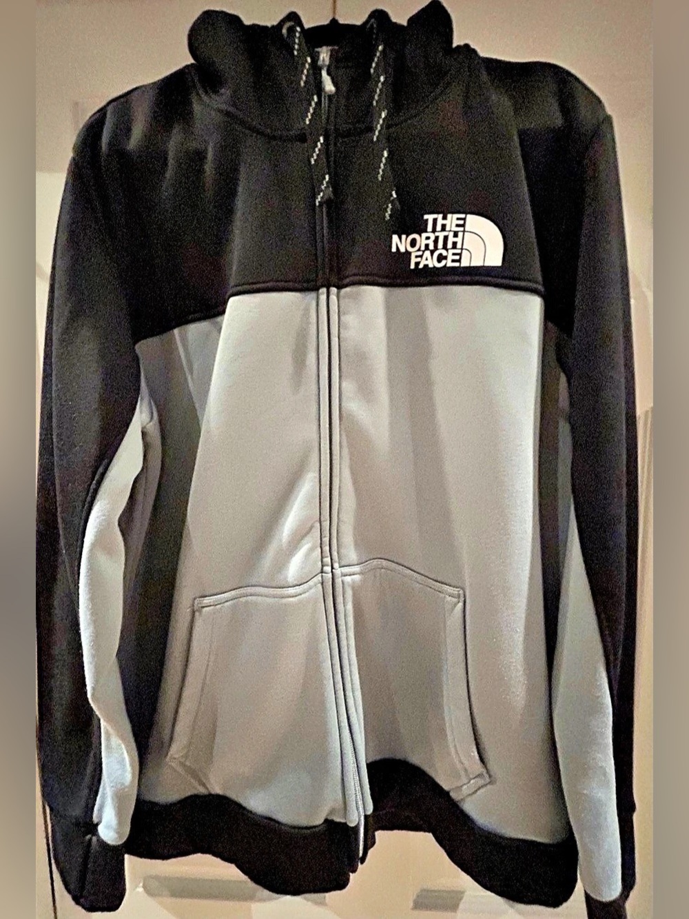 The North Face Full-Zip Fleece Hoodie Men's Color Block Medium